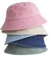 BB688B B688B Beechfield Junior Vintage Bucket Hat vintage dusky pink colour image